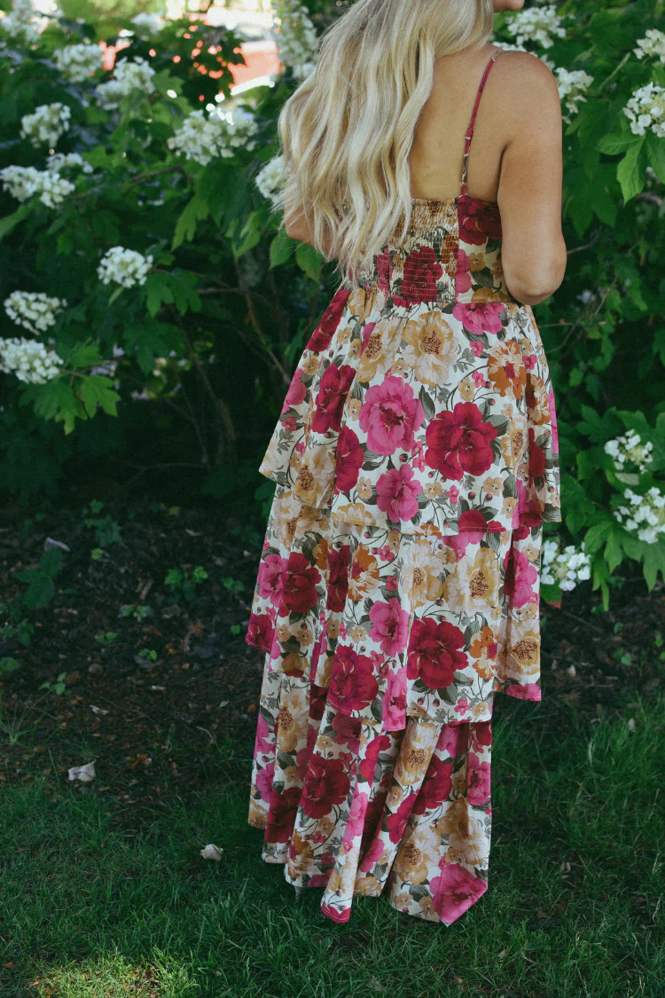 Rosalie Garden Tiered Maxi Dress - - Image 3